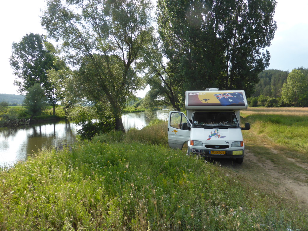 Another great spot next to a river. We seem to be making a habit of staying next to water.