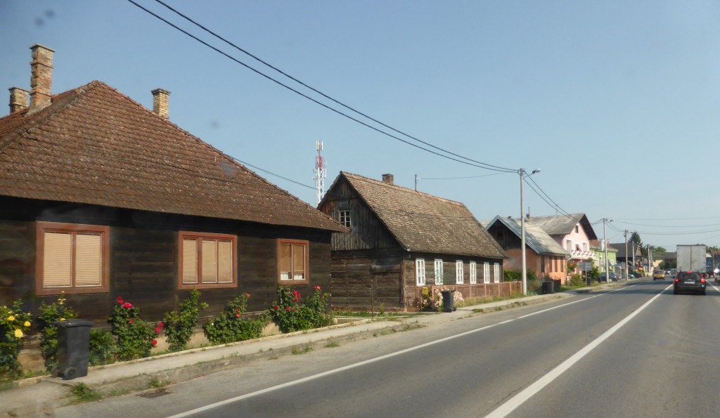 Street view as we were heading to Zagreb.