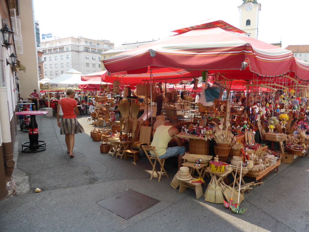 The market place.