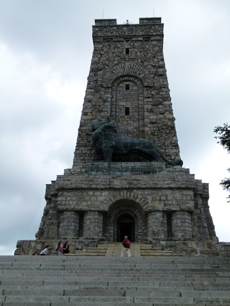 Inside the monument were 4 levels giving details about the battle which took place.