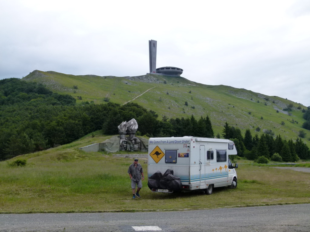 This was to be our carpark for the night ,but when the strom came in we moved down the hill to a place out of the wind.