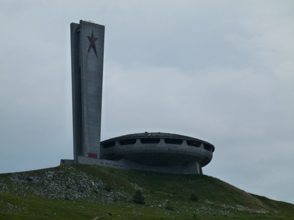 Now deserted and vandalized the Buzludzha Monument is testament to communist values. The country was in decay and yet 7 000 000 000 Euros was spent on this one building.