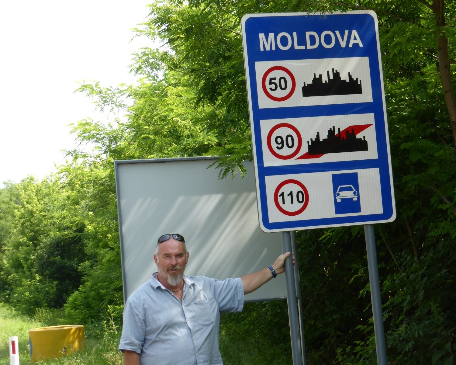 Well we made into Moldova. At the border crossing we almost didn't get in.