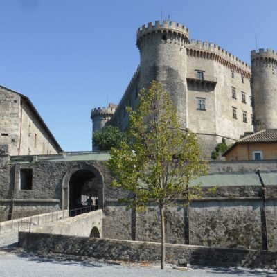 The entrance to the castle.