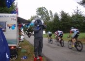 Bikes going past the koala 2011 tour de France