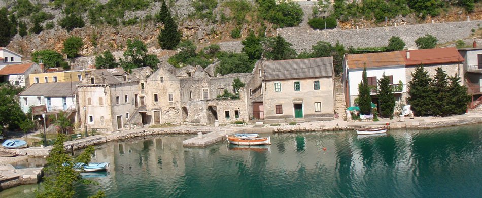 Croatia seaside town